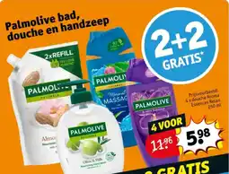 Kruidvat Palmolive bad douche en handzeep aanbieding