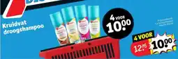 Kruidvat Kruidvat droogshampoo aanbieding