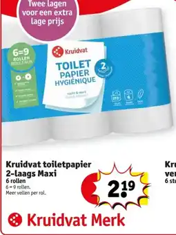 Kruidvat Kruidvat toiletpapier aanbieding