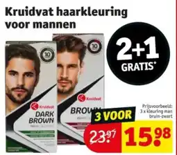 Kruidvat Kruidvat haarkleuring voor mannen aanbieding