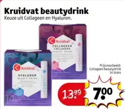 Kruidvat Kruidvat beautydrink aanbieding
