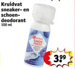 Kruidvat Kruidvat sneaker en schoen deodorant aanbieding