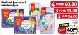 Kruidvat Kruidvat jumbopack luierbroekjes aanbieding