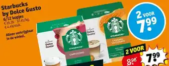 Kruidvat Starbucks by Dolce Gusto aanbieding