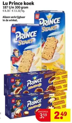 Kruidvat Lu Prince koek aanbieding