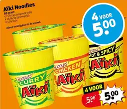 Kruidvat Aïki Noodles aanbieding