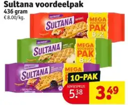 Kruidvat Sultana voordeelpak aanbieding