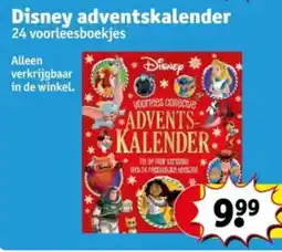 Kruidvat Disney adventskalender aanbieding