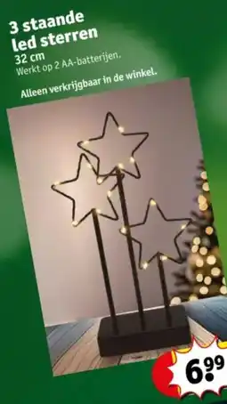 Kruidvat 3 staande led sterren aanbieding