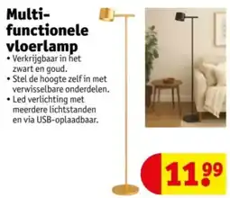 Kruidvat Multifunctionele vloerlamp aanbieding