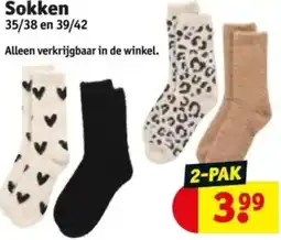 Kruidvat Sokken aanbieding
