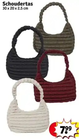 Kruidvat Schoudertas aanbieding