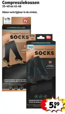 Kruidvat Compressiekousen aanbieding