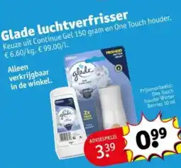Kruidvat Glade luchtverfrisser aanbieding