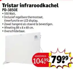 Kruidvat Tristar infraroodkachel PD-3850E aanbieding