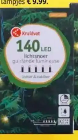 Kruidvat Outdoor led 140 lampjes aanbieding