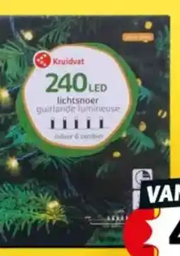 Kruidvat Outdoor led 240 lampjes aanbieding