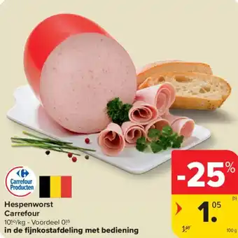 Carrefour Market Hespenworst Carrefour aanbieding