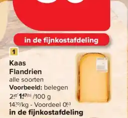 Carrefour Market Flandrien kaas aanbieding