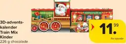 Carrefour Market Kinder 3D-adventskalender Train Mix aanbieding