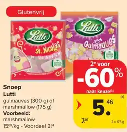 Carrefour Market Lutti Snoep aanbieding