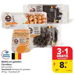 Carrefour Market Wafels en galetten Carrefour aanbieding