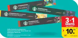 Carrefour Market Koffie Starbucks by Nespresso, Starbucks by Nescafé Dolce Gusto en koffiebonen Starbucks aanbieding