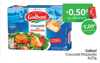 Intermarché Galbani Croccante Mozzarella aanbieding