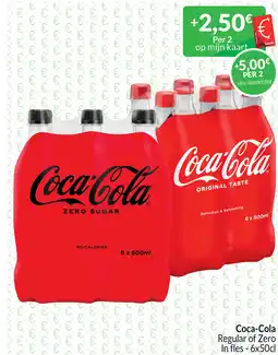 Intermarché Coca-Cola Regular of Zero In fles aanbieding