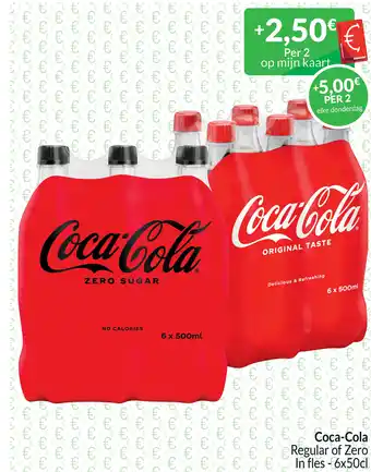 Coca-Cola Regular of Zero In fles