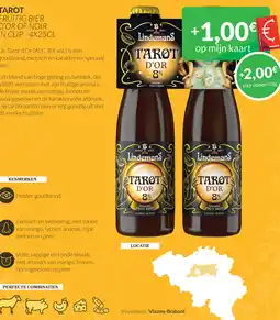 Intermarché Tarot fruitig Bier d'Or of Noir aanbieding