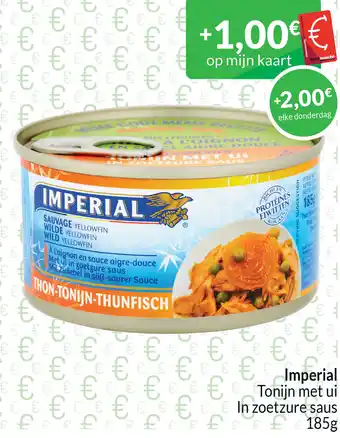 Intermarché Imperial Tonijn met ui In zoetzure saus aanbieding