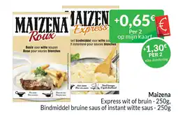 Intermarché Maizena Express wit of bruin , Bindmiddel bruine saus of instant witte saus aanbieding