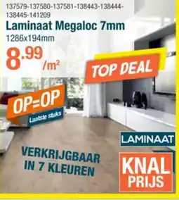 Cevo Laminaat Megaloc 7mm aanbieding