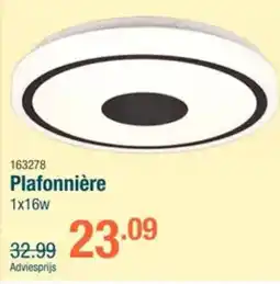 Cevo Trio Plafonnière 1x16w aanbieding