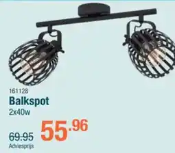 Cevo Eglo Balkspot 2x40w aanbieding