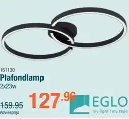 Cevo Eglo Plafondlamp 2x23w aanbieding
