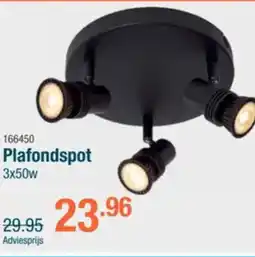 Cevo Lucide Plafondspot 3x50w aanbieding