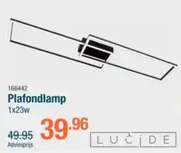 Cevo Lucide Plafondlamp 1x23w aanbieding