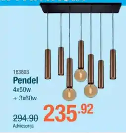 Cevo Fantasia Pendel 4x50w aanbieding