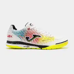 Decathlon Zaalvoetbalschoenen voor volwassenen Top Flex Rebound wit aanbieding