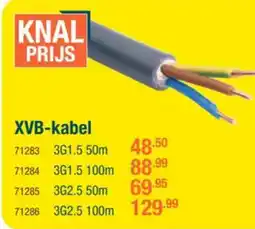 Cevo XVB-kabel aanbieding