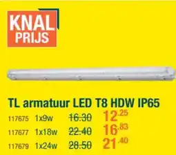 Cevo TL armatuur LED T8 HDW IP65 aanbieding