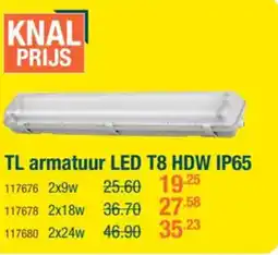 Cevo TL armatuur LED T8 HDW IP65 aanbieding