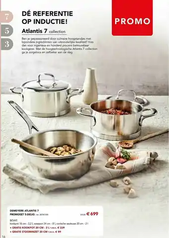 Demeyere Atlantis 7 Promoset 5 Delig