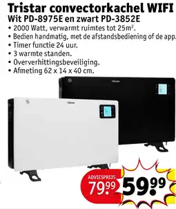 Kruidvat Tristar convectorkachel WIFI aanbieding