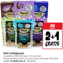 Jumbo Holie's ontbijtgranen aanbieding