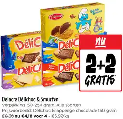 Jumbo Delacre Délichoc & Smurfen aanbieding