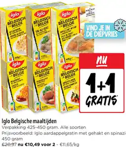 Jumbo Iglo Belgische maaltijden aanbieding