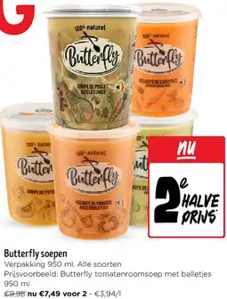 Jumbo Butterfly soepen aanbieding